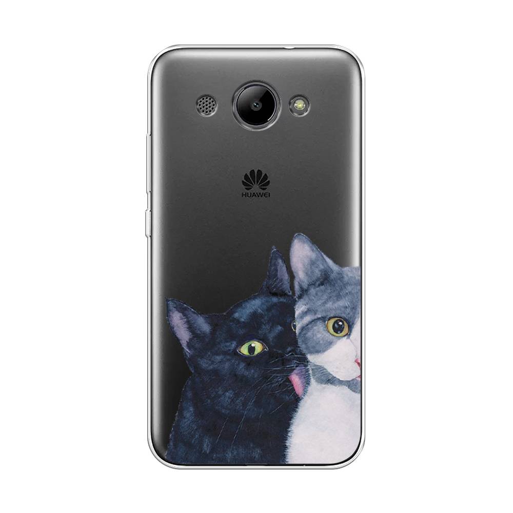 

Чехол Awog "Кошачья любовь" для Huawei Y3 2017, 62650-1