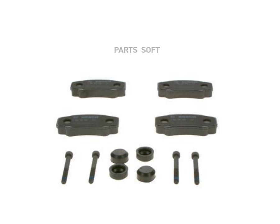 

Тормозные колодки Bosch задние дисковые 986494049