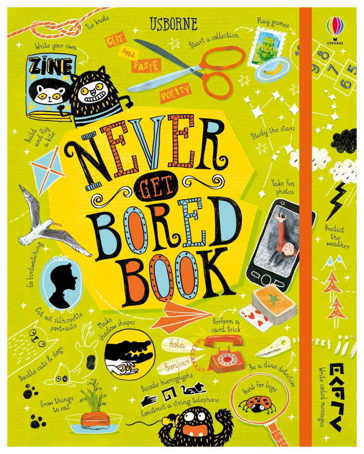 

Never Get Bored Book