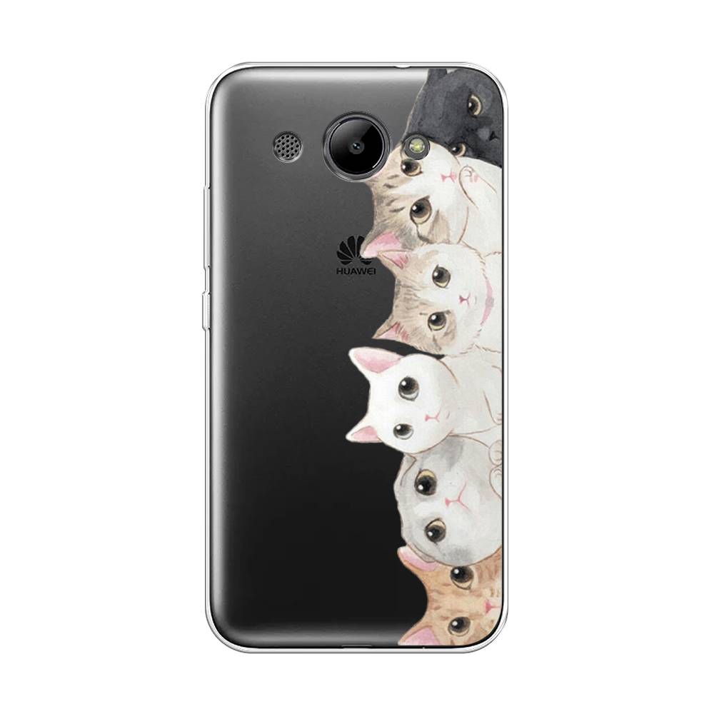 

Чехол Awog "Котики" для Huawei Y3 2017