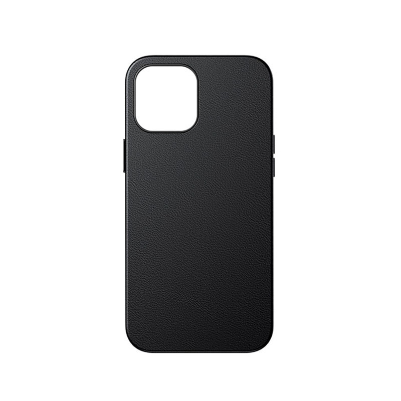 фото Чехол для смартфона baseus original magnetic leather case apple iphone 12 pro max черный