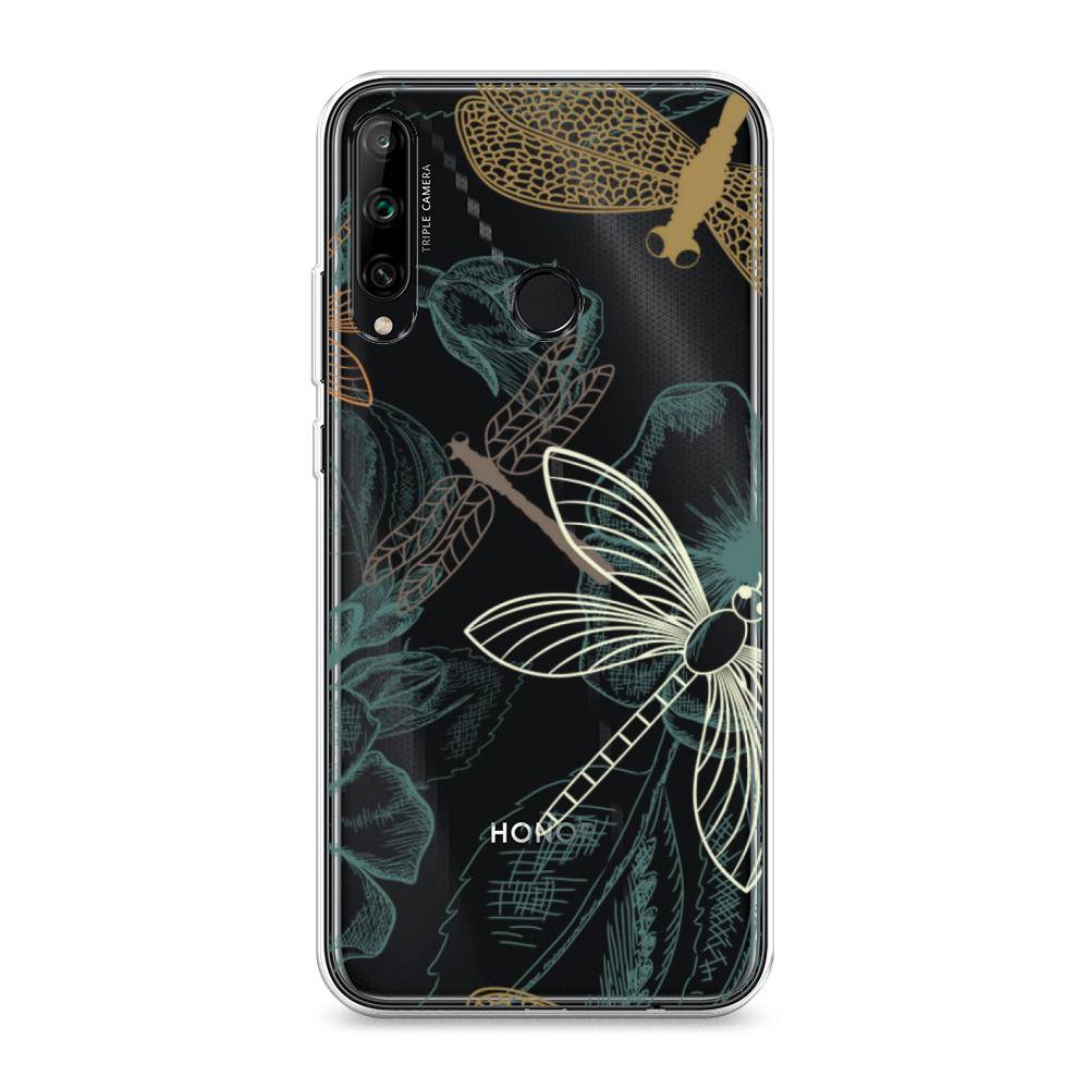 

Чехол Awog на Honor 9C "Тени стрекоз", Коричневый;зеленый;белый, 612550-8