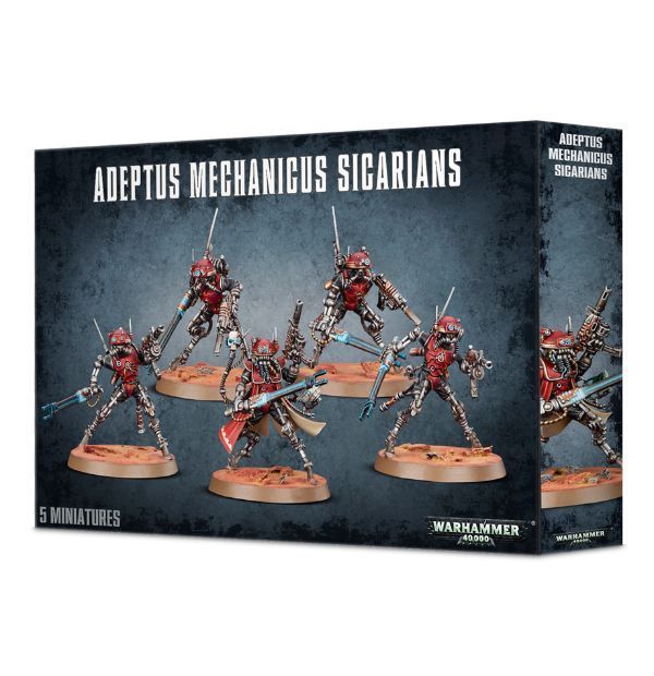 

Adeptus Mechanicus Sicarian Ruststalkers