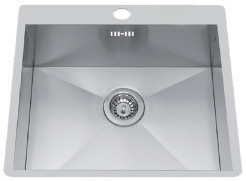 

Мойка стальная Rerih Status 50x40 tapwing 41143, Status