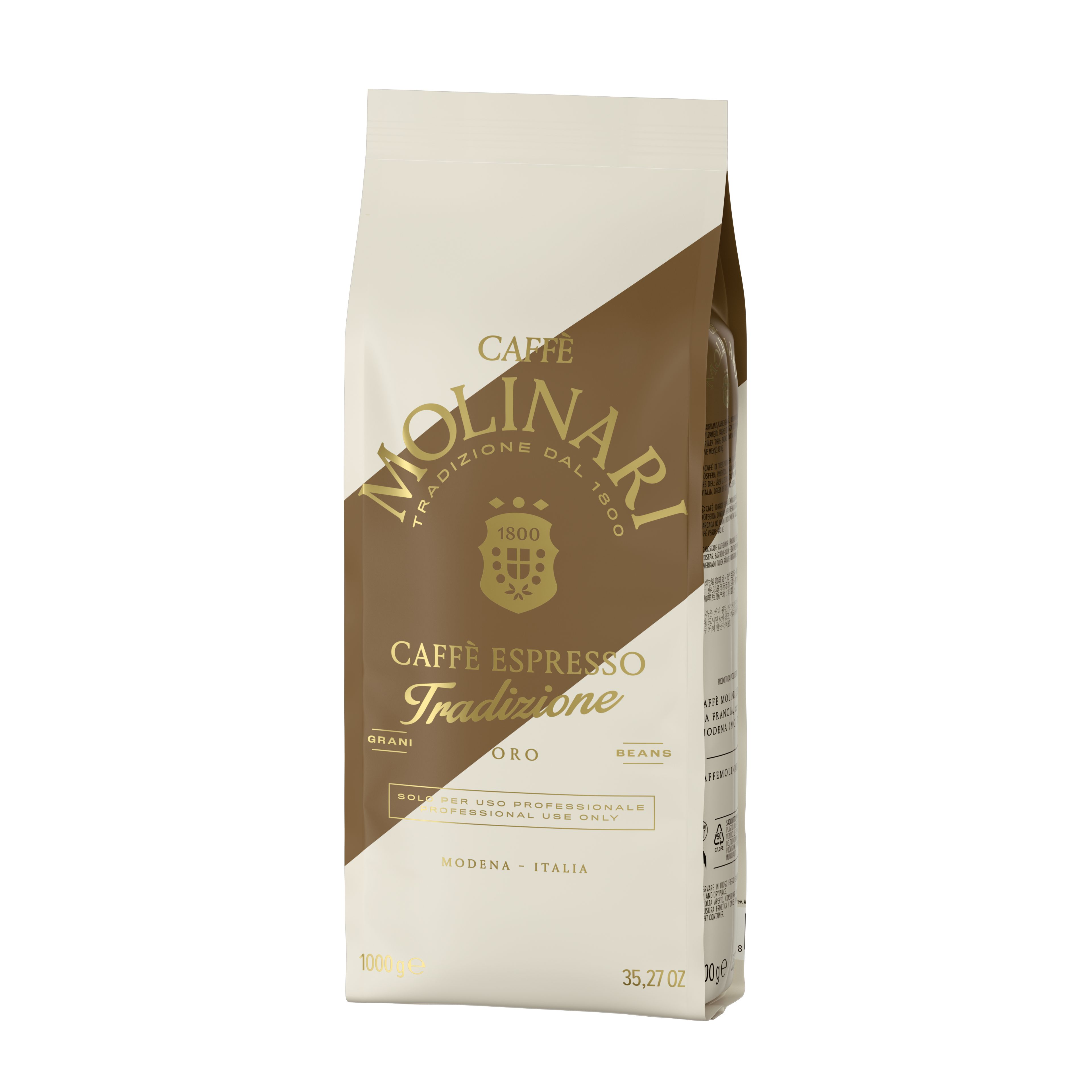Кофе в зернах Molinari TRADIZIONE Традиционе Оро, 1 кг
