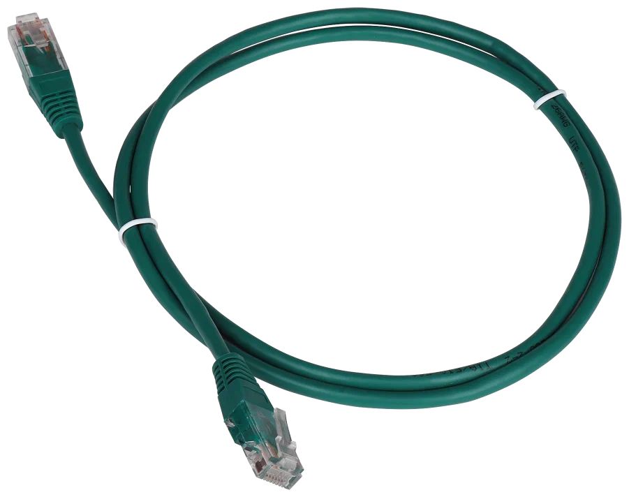

Патч-корд RJ45 - RJ45, 4 пары, UTP, категория 5е, 0.5 м, зеленый, TWT TWT-45-45-0.5-GN