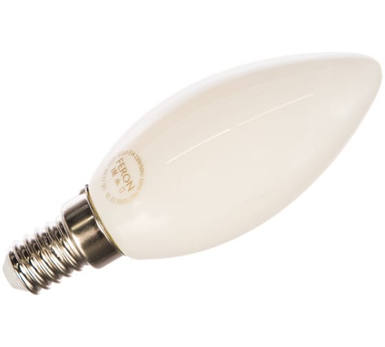 

Лампа светодиодная LED 9вт E14 дневной матовая свеча | код 55170 | FERON 1 шт.