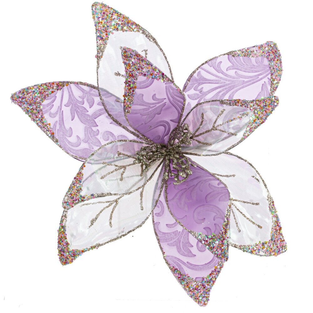 Цветок искусственный Flando 30x10x30 см 793139 Фиолетовый
