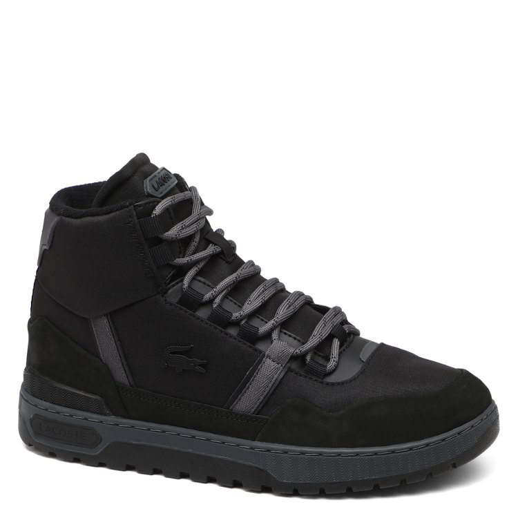 

Кеды мужские Lacoste 744SMA0065 черные 42.5 EU, Черный, 744SMA0065