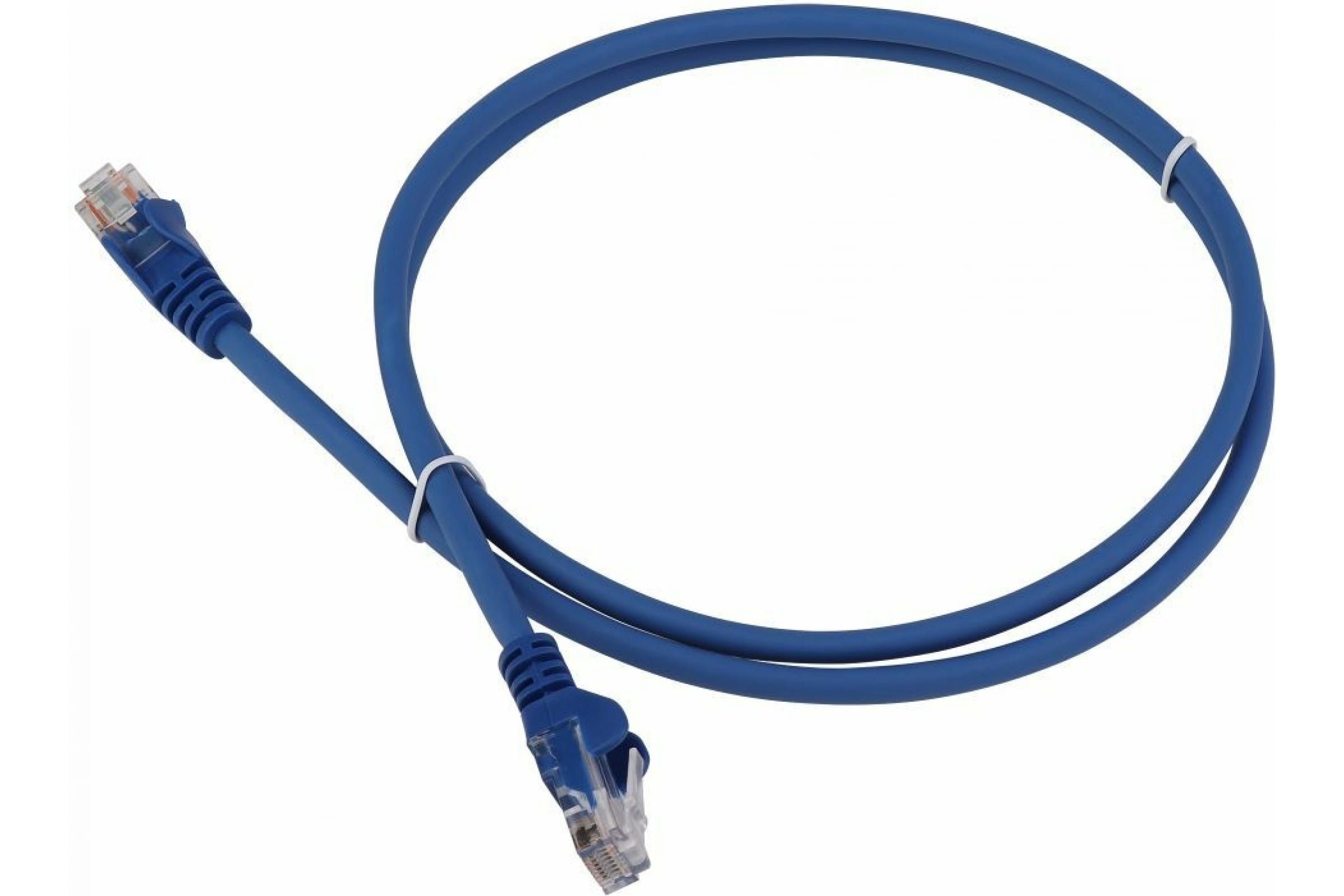 

Патч-корд LANMASTER LAN-PC45/U5E-0.5-BL, Синий