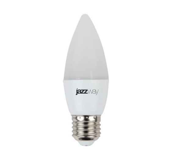 Лампа светодиодная LED 7w E27 4000K свеча 230/50 Jazzway | код 5018914 | JazzWay 1 шт.