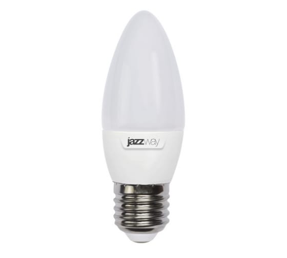 

Лампа светодиодная LED 9w E27 4000K свеча Jazzway | код 5019065 | JazzWay 1 шт.