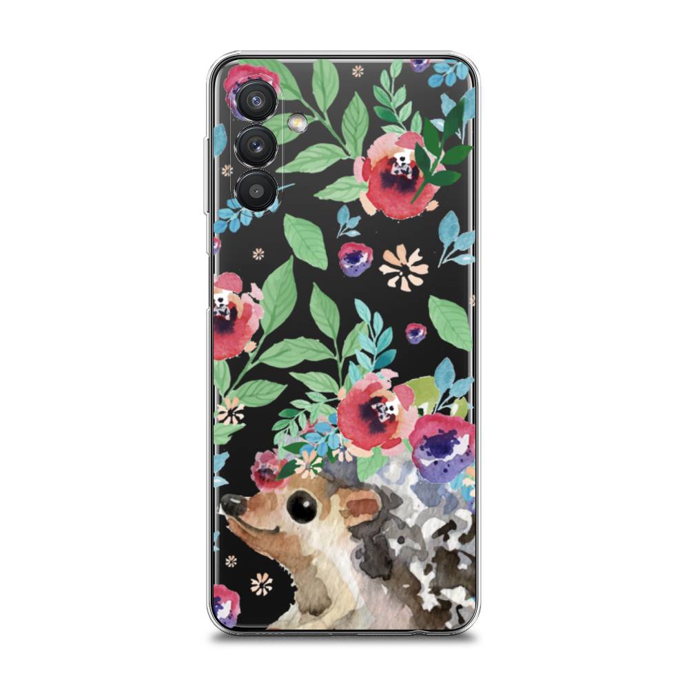 

Чехол Awog на Samsung Galaxy A13 5G / Самсунг A13 5G "Ежик в цветах акварель", Разноцветный, 2104150-2