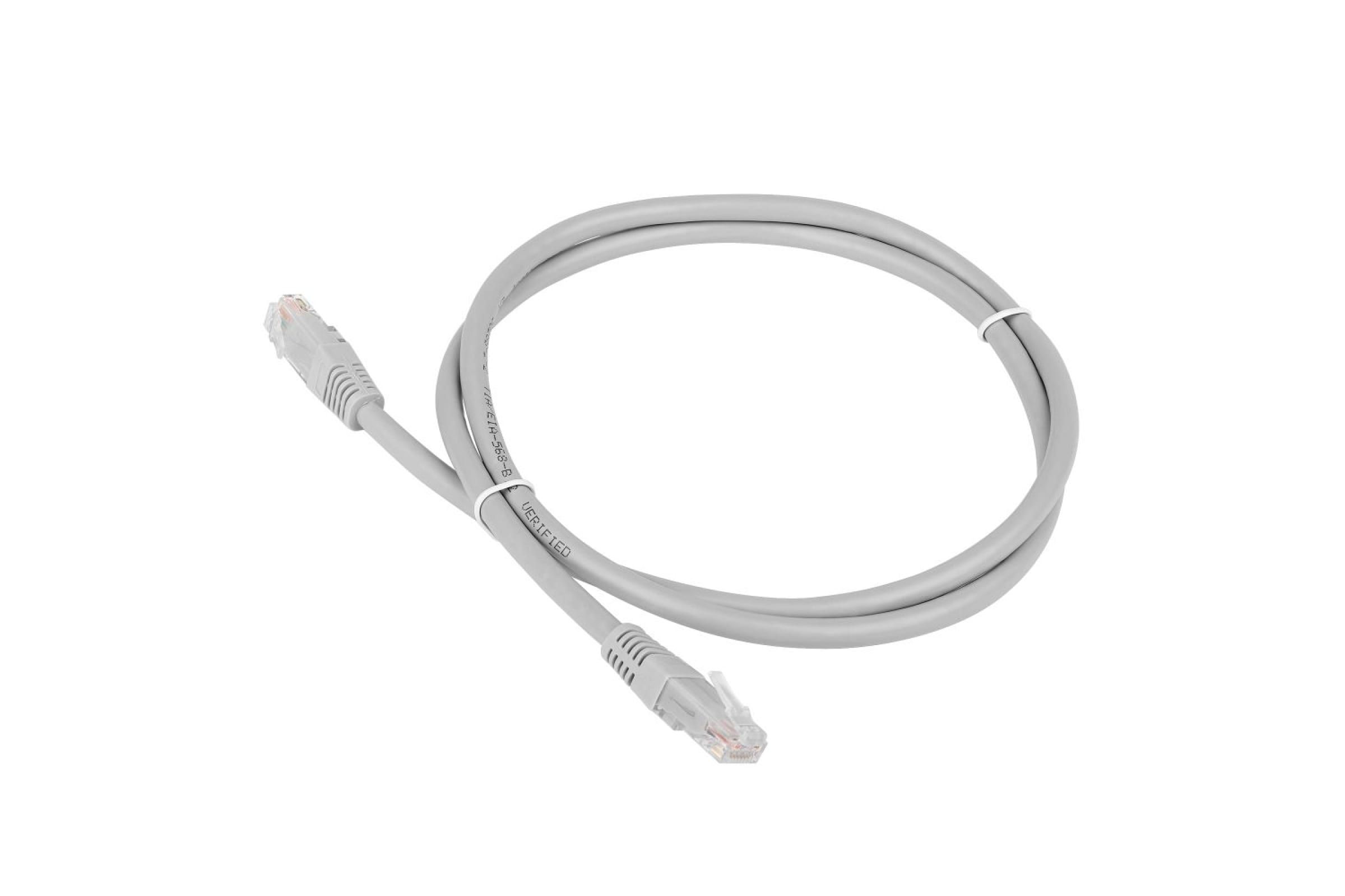 

Патч-корд RJ45 - RJ45, 4 пары, FTP, категория 6, 10 м, серый, TWT TWT-45-45-10/S6-GY