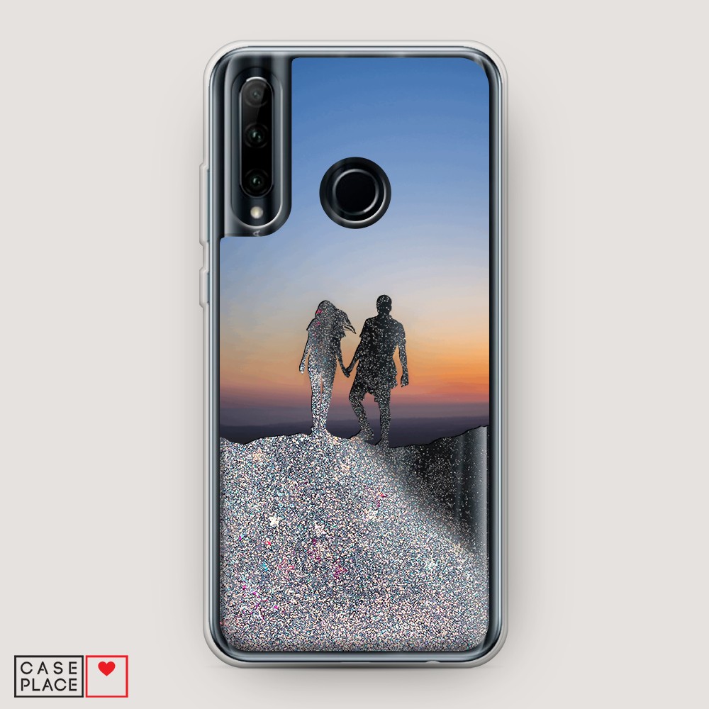 

Чехол Awog на Honor 20 lite/Honor 10i/20e/P Smart Plus 2019 "Пара на краю света", Разноцветный, 69291-1