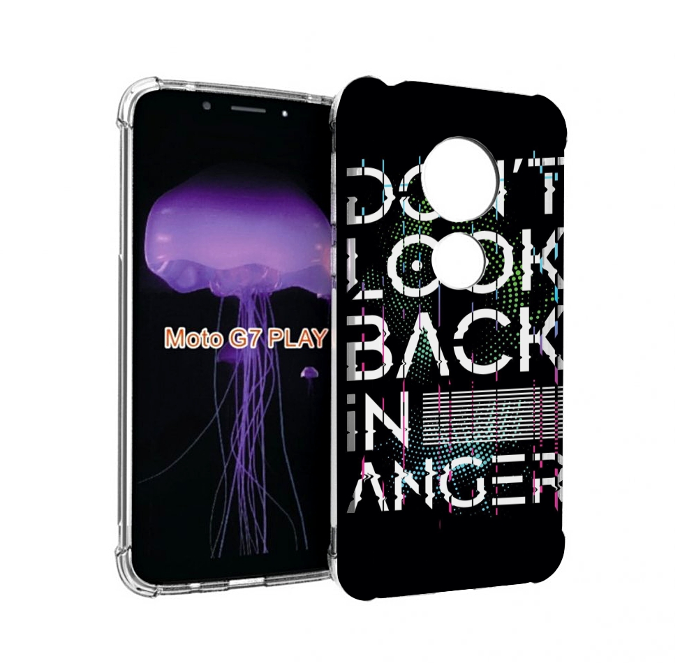 

Чехол MyPads графический-текст для Motorola Moto G7 Play, Прозрачный, Tocco