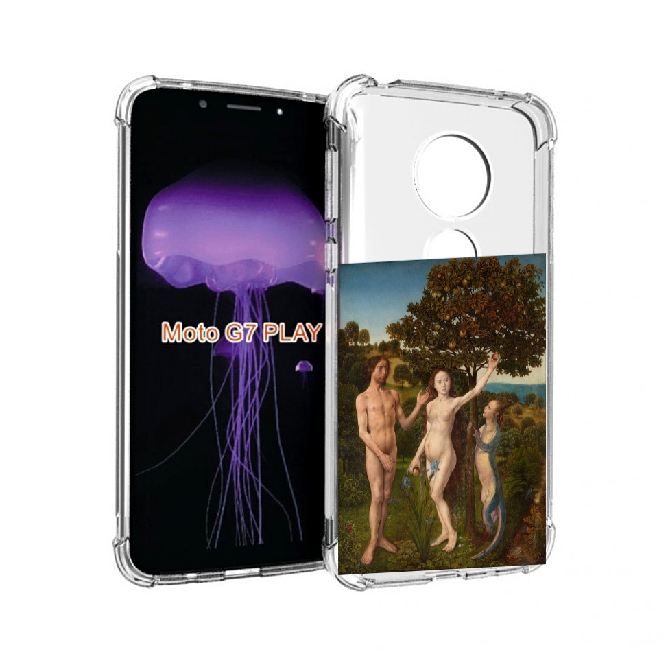 

Чехол MyPads грехопадение для Motorola Moto G7 Play, Прозрачный, Tocco