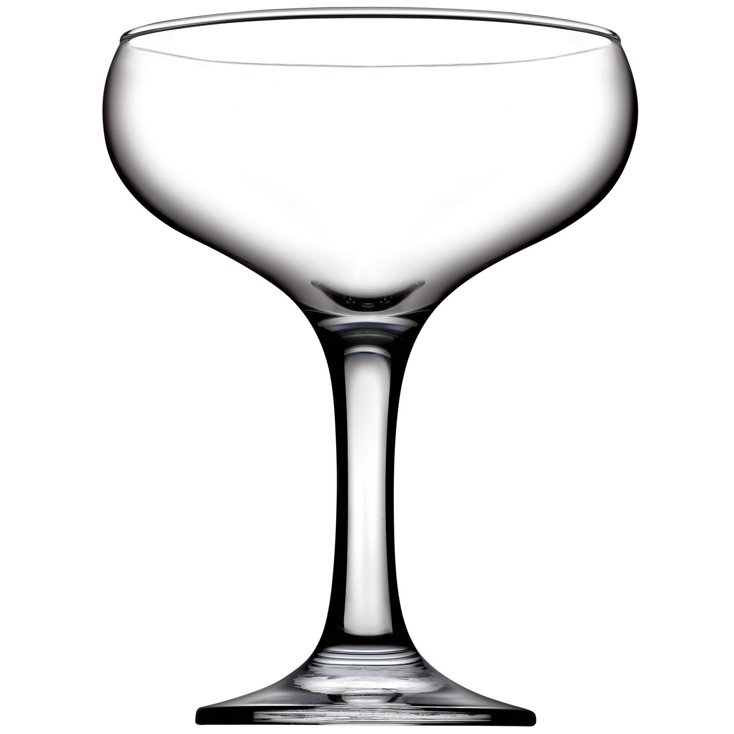фото Шампанское-блюдце pasabahce бистро 260мл, 95/63х132мм, стекло, прозрачный