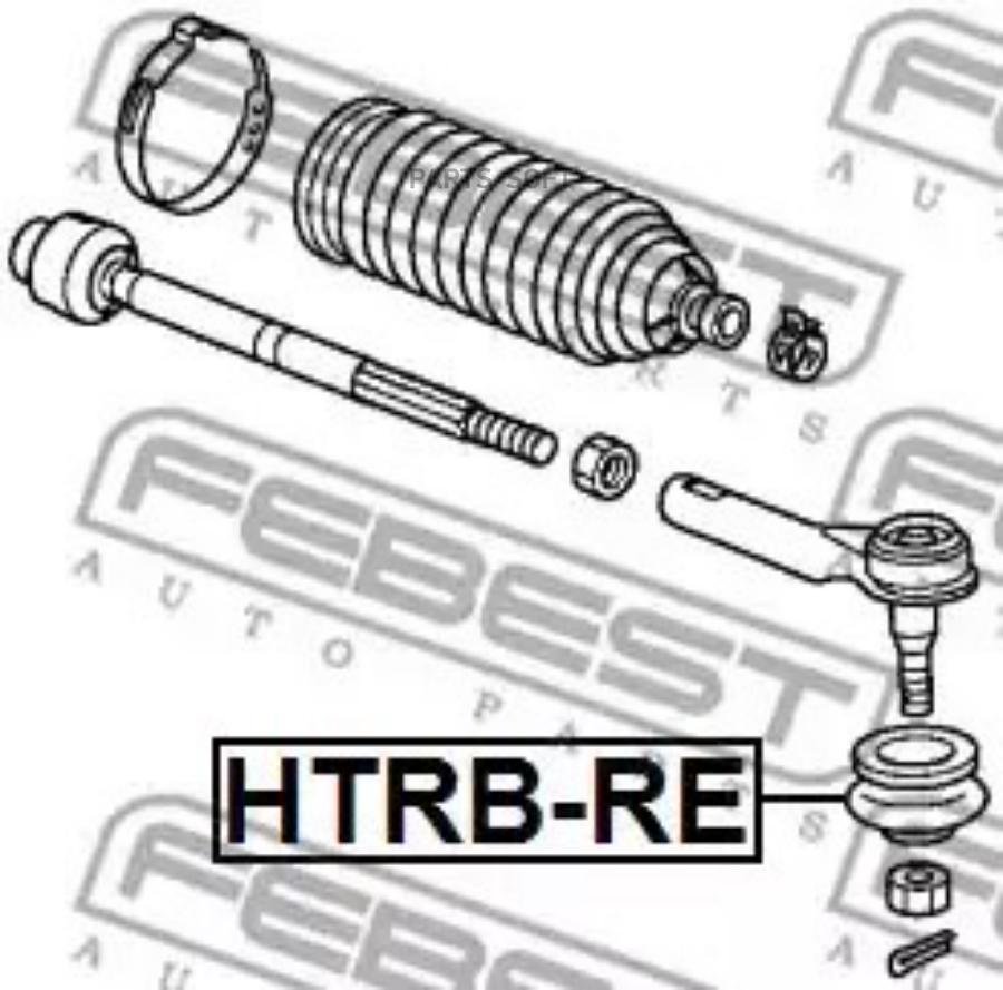 

FEBECT HTRBRE HTRB-RE_пыльник рулевого наконечника!\ Acura RDX 07>
