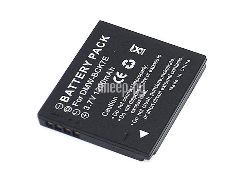 

Аккумулятор Vbparts DMW-BCK7E 3.6V 1200mAh 077143 для Panasonic Lumix DMC-FH2