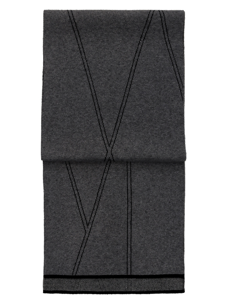 

Шарф мужской Labbra 01-00041138 светло-серый, 180х30 см, 01-00041138