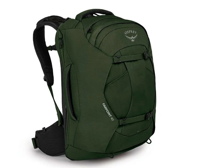 Рюкзак унисекс Osprey Farpoint 4 green, 55х35х23 см