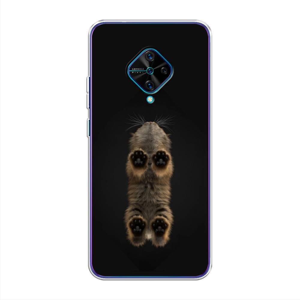 

Чехол Awog на Vivo V17/Y9s "Кошачьи лапки", Разноцветный, 261550-1