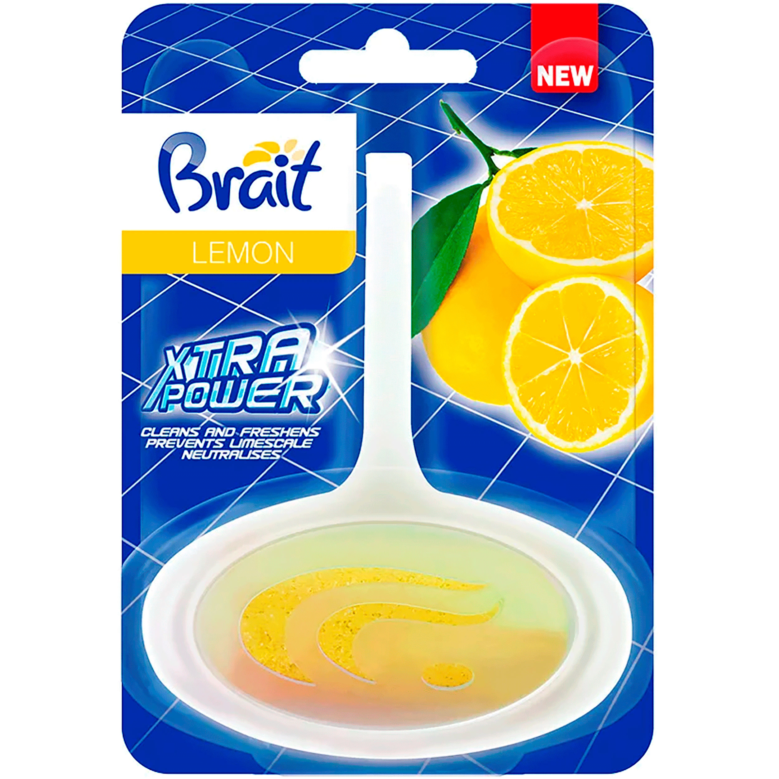 

Туалетный Блок-корзинка Brait Lemon Xtra Power 40 Г, Xtra Power
