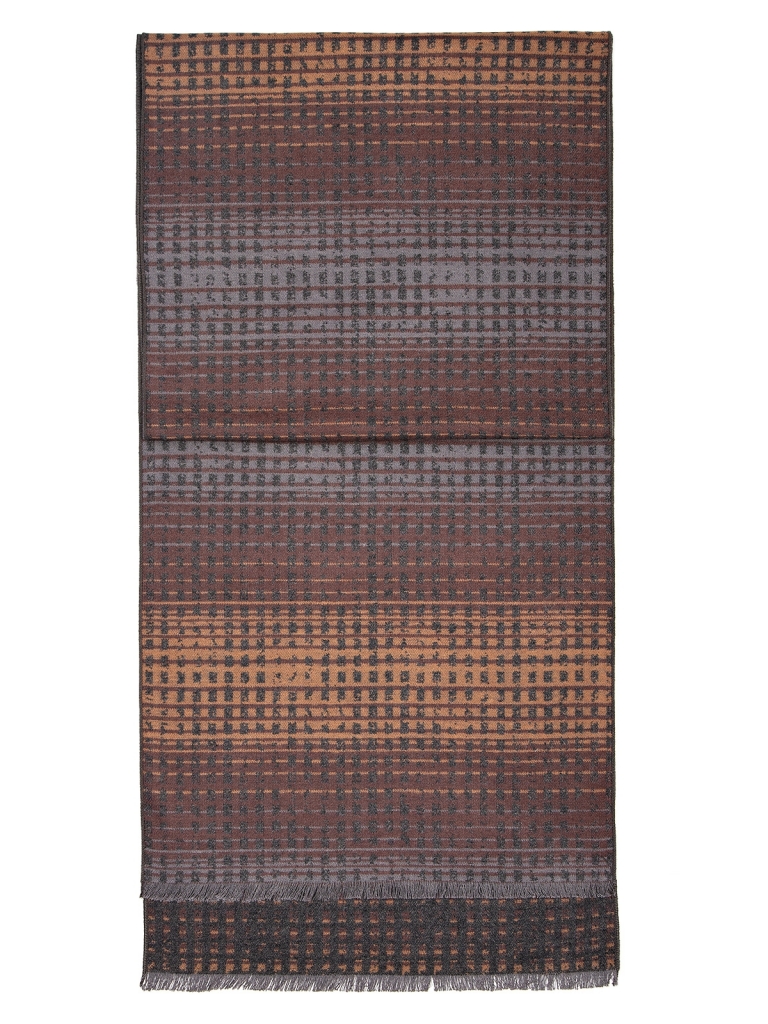 

Шарф мужской Labbra 01-00040962 светло-серый, 180х30 см, Коричневый, 01-00040962