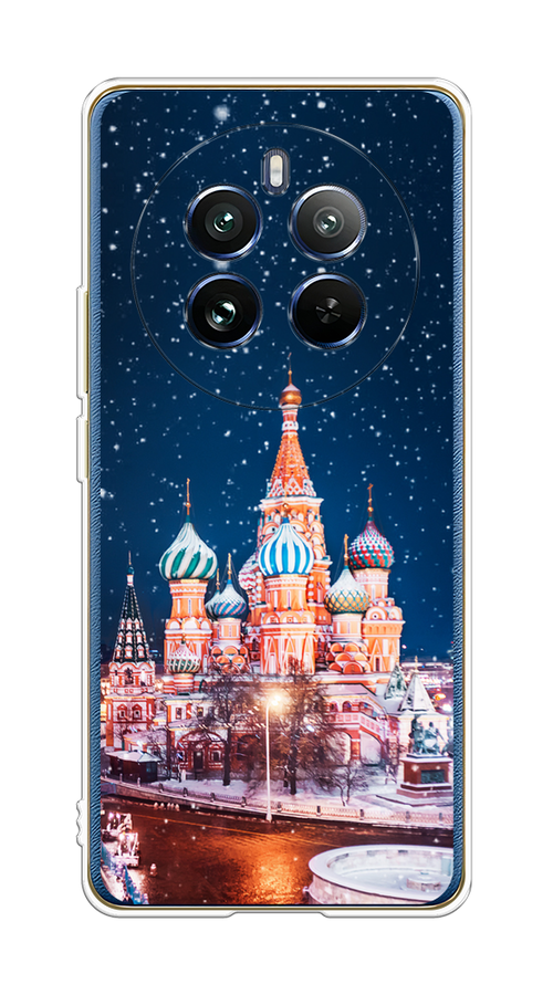 

Чехол на Realme 12 Pro/Realme 12 Pro Plus "Москва 1", Коричневый;синий;белый, 2516250-1