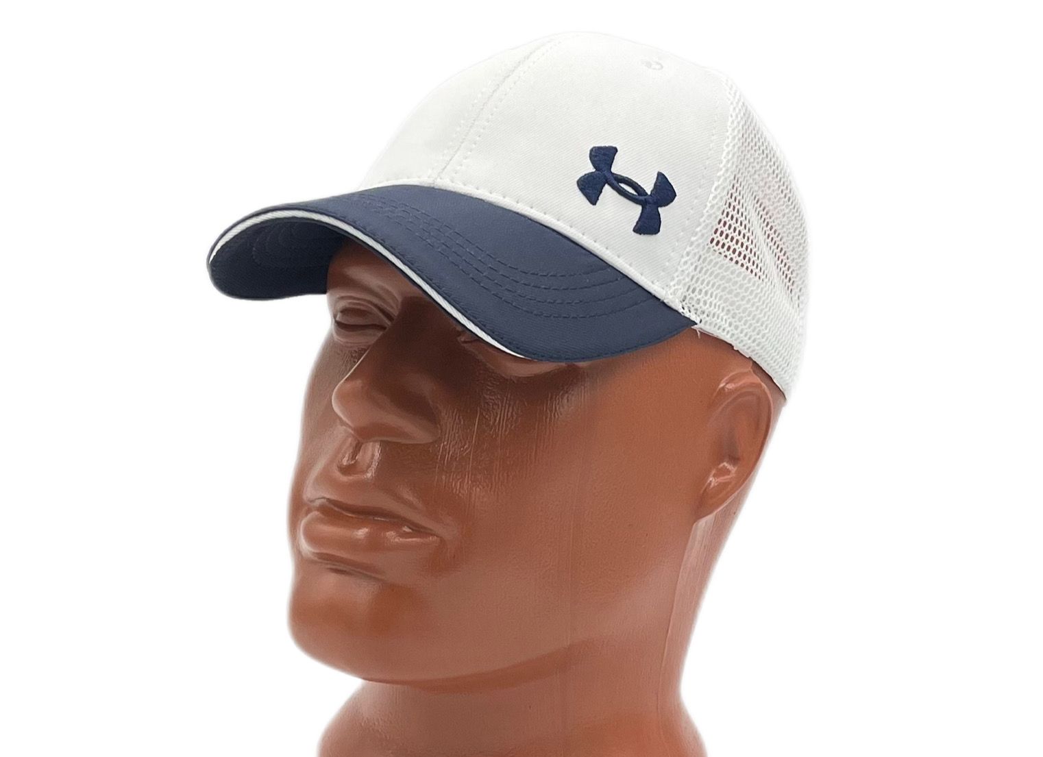 

Бейсболка мужская Under Armour 298 синяя/белая, р, Белый, 298