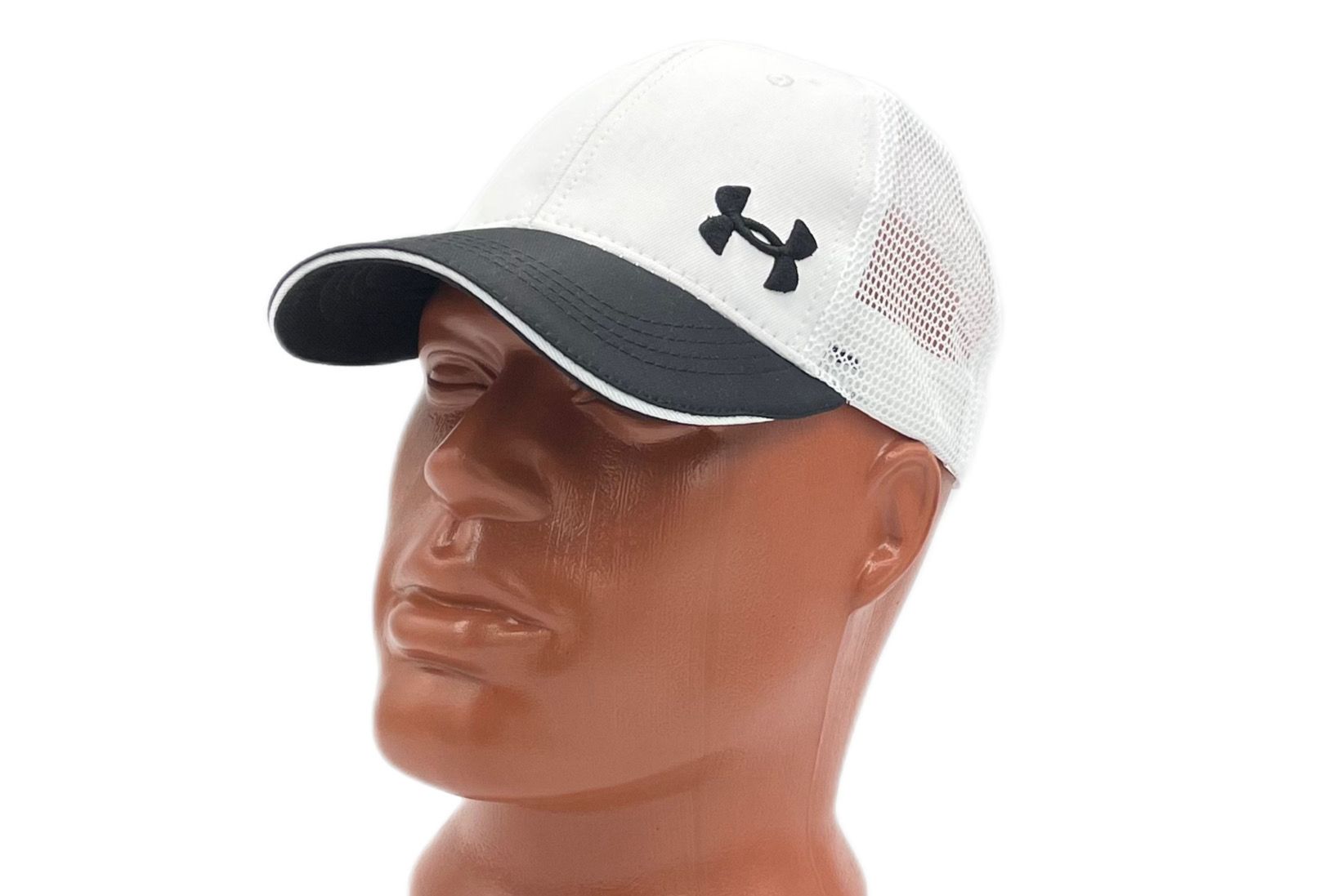 

Бейсболка мужская Under Armour 298 белая/черная, р, Белый, 298
