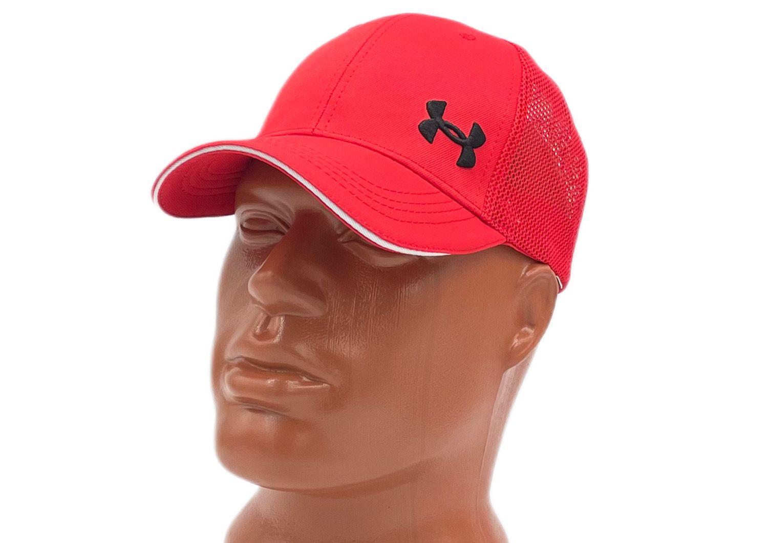 Бейсболка мужская Under Armour 298 красная, р.56-58