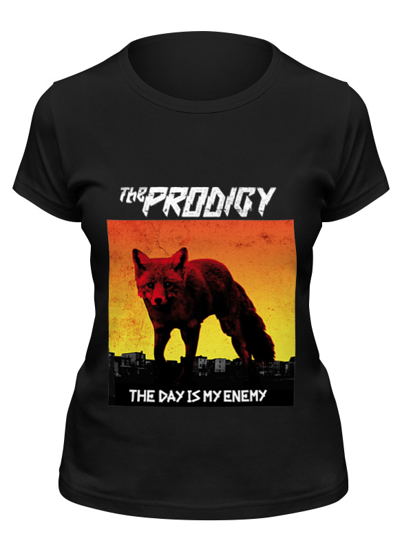 

Футболка женская Printio The prodigy черная XL, Черный, The prodigy