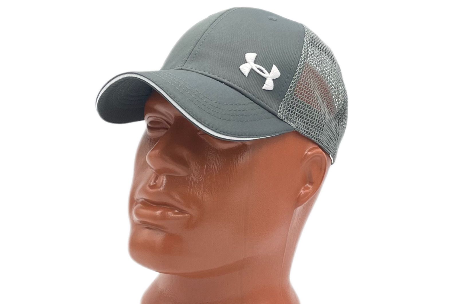 Бейсболка мужская Under Armour 298 серая, р.56-58