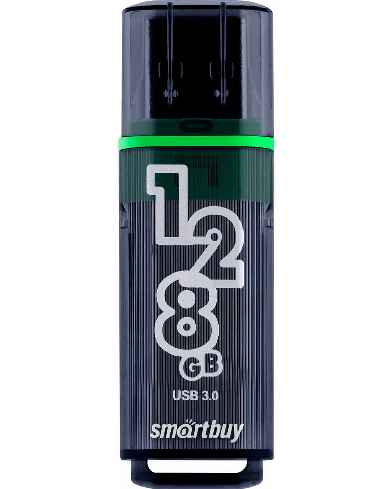 

Флешка SmartBuy Glossy series 128Gb USB 3.0/3.1 Gen.1 Dark Grey SB128GBGS-DG