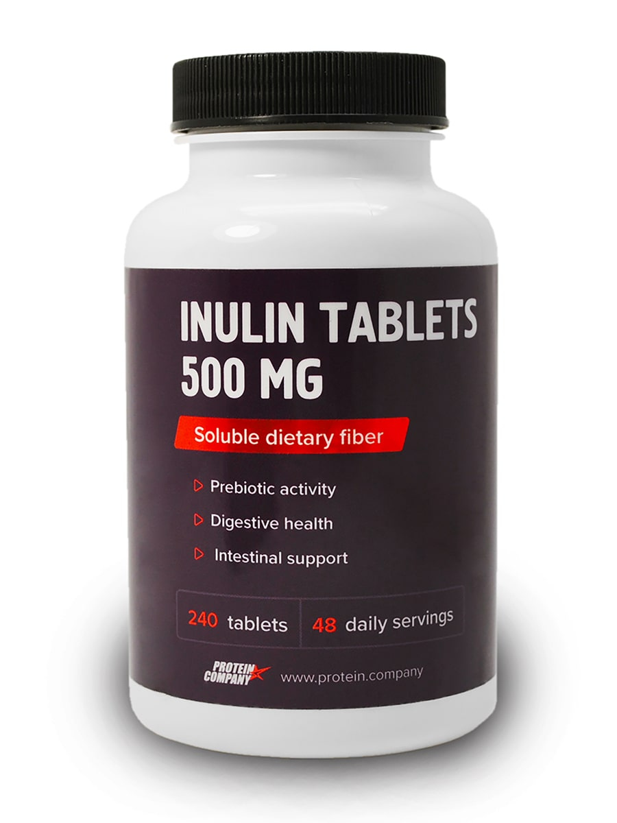 фото Inulin tablets 500 mg / protein.company / инулин / таблетки / 48 порций / 240 таблеток