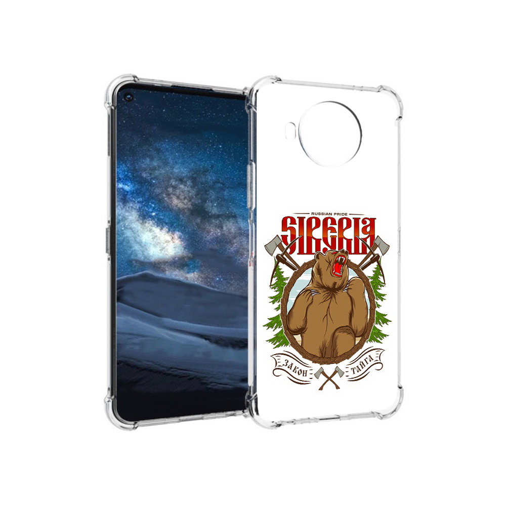 

Чехол MyPads Tocco для Nokia 8.3 Тайга (PT227053.110.168), Прозрачный, Tocco
