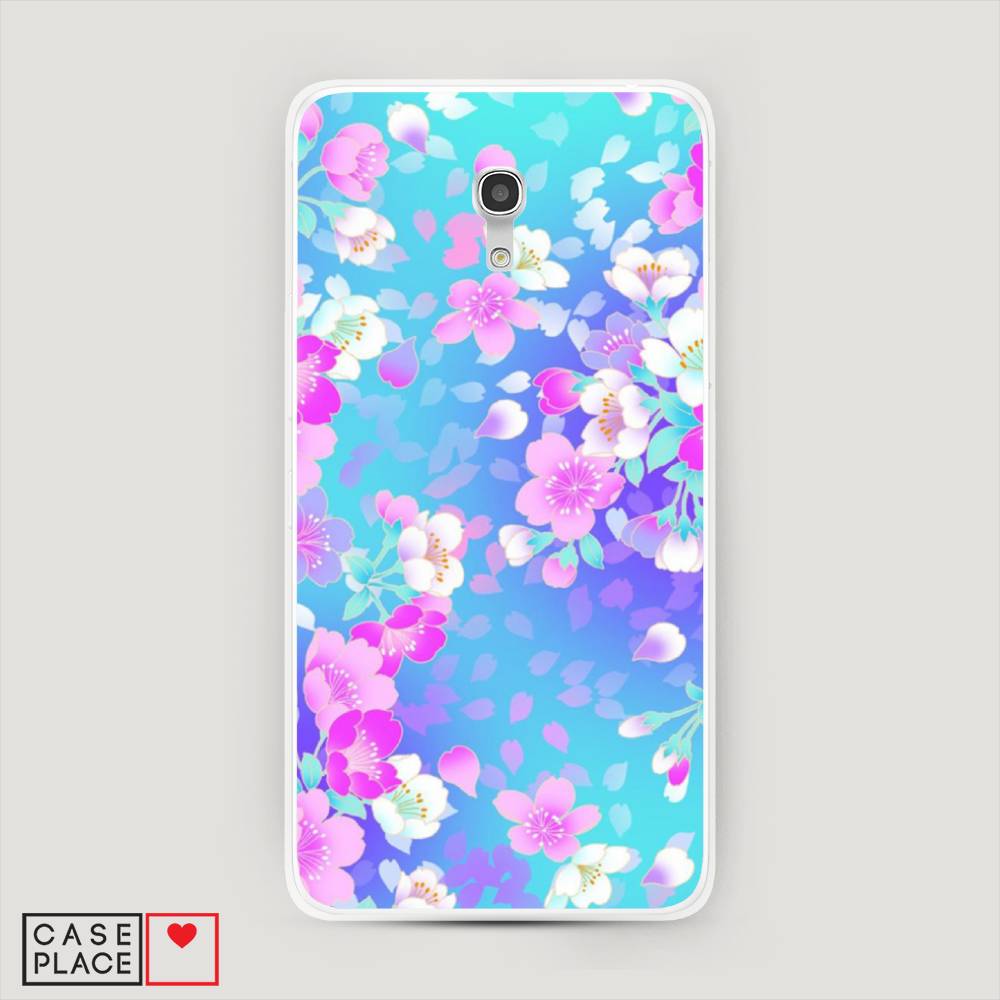 

Чехол Awog на Alcatel Pixi 4 (5) 5045D / Алкатель Pixi 4 (5) 5045D "Яблоневые цветы", 170250-8