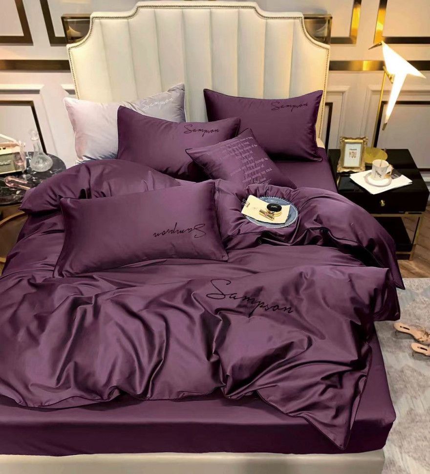 фото Комплект постельного белья candies сатин евро
