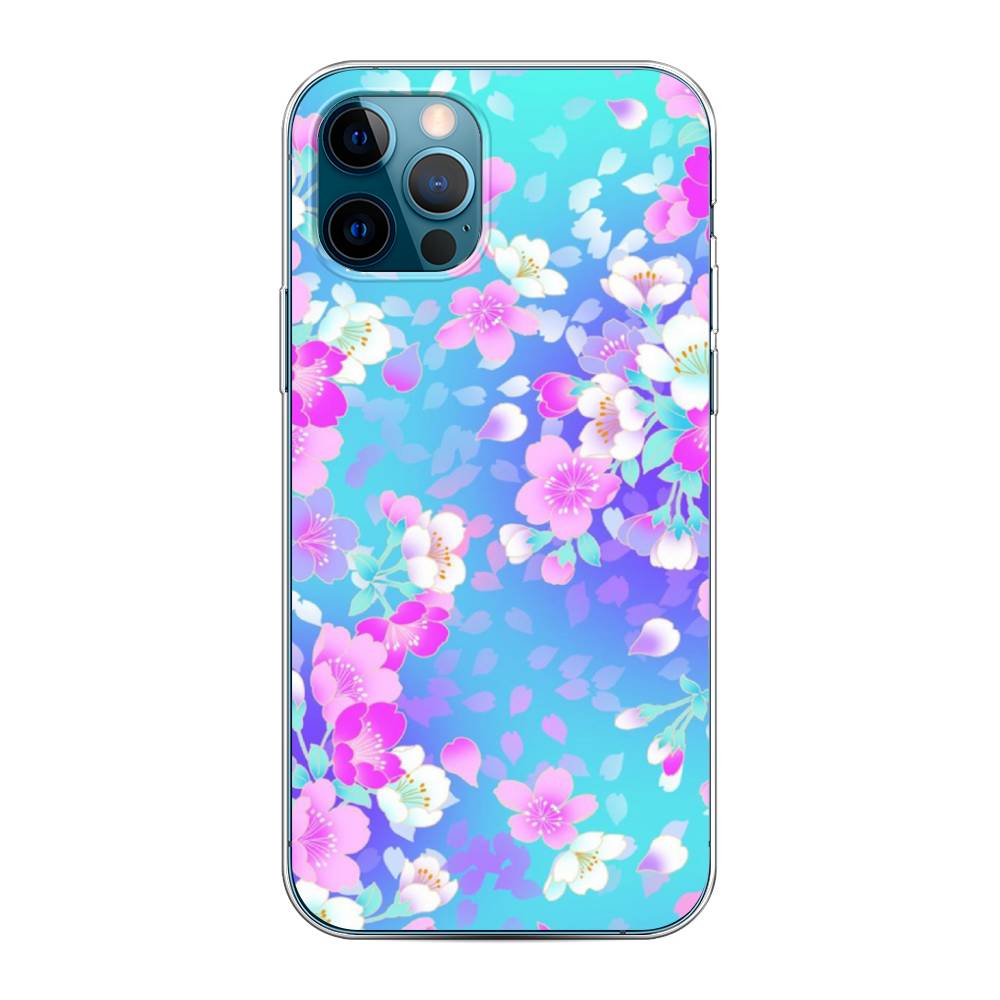 

Чехол Awog на Apple iPhone 12 Pro / Айфон 12 Pro "Яблоневые цветы", Разноцветный, 12850-8