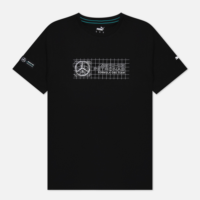 

Мужская футболка Puma x Mercedes F1 Logo+ чёрный, Размер XL, Черный, x Mercedes F1 Logo+