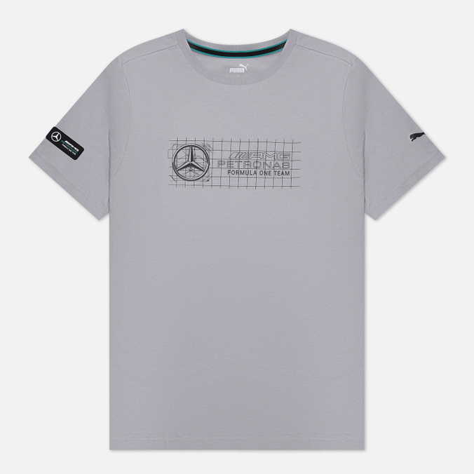 

Мужская футболка Puma x Mercedes F1 Logo+ серый, Размер S, x Mercedes F1 Logo+