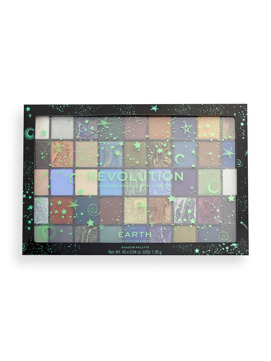 

Палетка теней Makeup Revolution Earth, 60,75 г