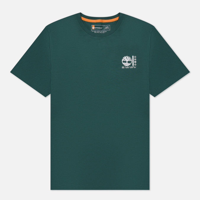 

Мужская футболка Timberland Organic зелёный, Размер XXL, Organic