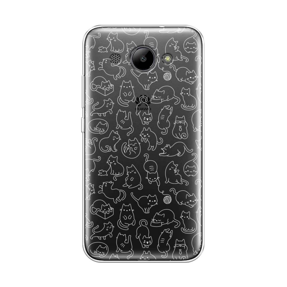 

Чехол Awog "Шкодливые котики" для Huawei Y3 2017, 62650-2