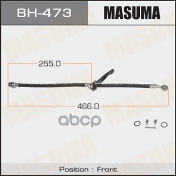 

MASUMA 'BH473 Шланг торм.пер. HONDA CR-V 95-01 1шт