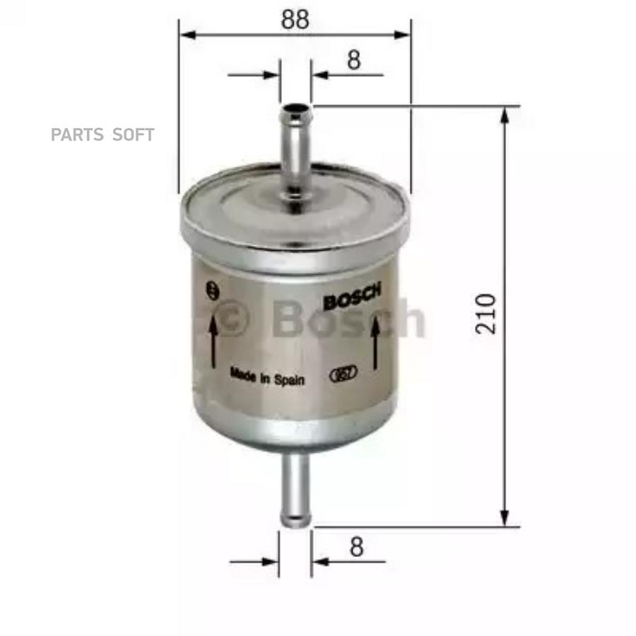 

Фильтр Топл.Volvo 940,S40,V40,S60,V70,S80 Bosch 0450905908 Bosch арт. 0450905908