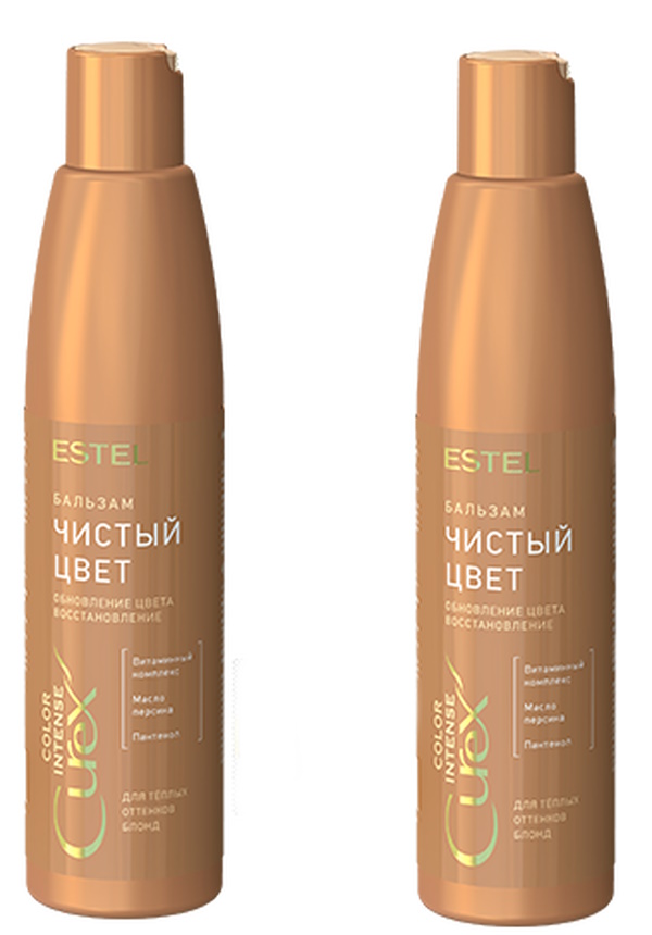 Комплект Estel Curex Color Intense Professional бальзамТепл+бальзамТепл 500 мл комплект бальзам для тела живокост аптечка дикуля и окопник 125 мл х 2 шт