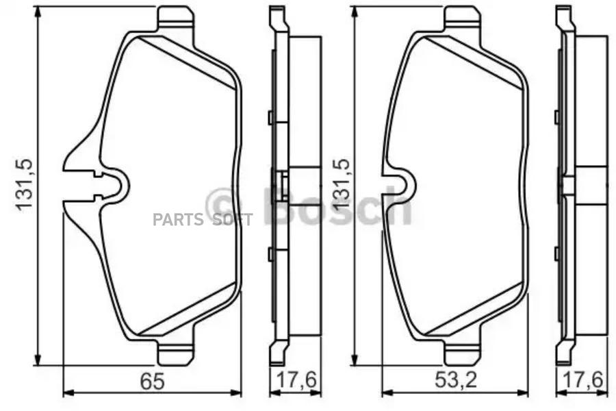 Колодки тормозные дисковые Premium 2, передн, MINI (BMW) Mini, Mini Clubman, Mini Cabrio,